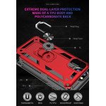 Wholesale iPhone 11 Pro (5.8in) Tech Armor Ring Grip Case with Metal Plate (Navy Blue)